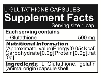 Develo Glutathione for Glowing and Radiant skin 30 capsules