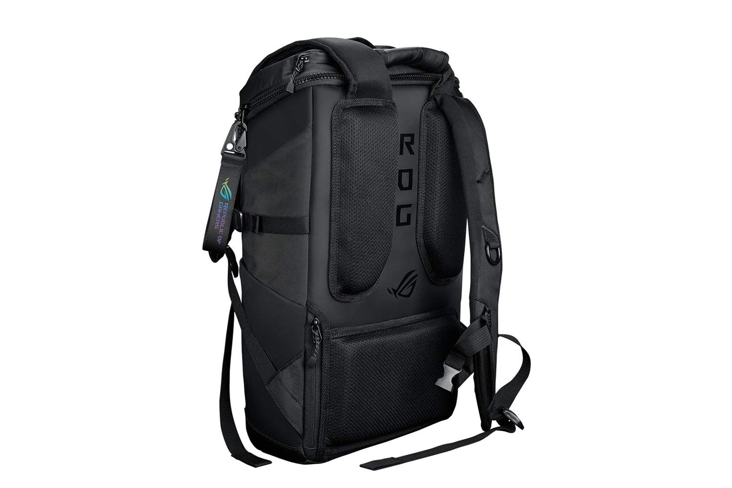 ROG Ranger BP2701 (2025) Lightweight Gaming Backpack, Spacious Storage Upto 22L, Ergonomic Design, Built-in Luggage Strap, Adjustable Chest Strap, fits up to a 17-inch Laptop, Black, 0.93 kg