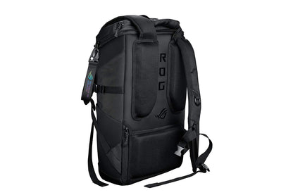 ROG Ranger BP2701 (2025) Lightweight Gaming Backpack, Spacious Storage Upto 22L, Ergonomic Design, Built-in Luggage Strap, Adjustable Chest Strap, fits up to a 17-inch Laptop, Black, 0.93 kg