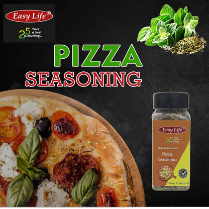 Easy Life Combo of Oregano Seasoning 50g and Pizza Seasoning 25g with Pasta Seasoning 25g