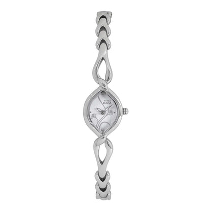 Titan Raga Stainless Steel Analog White Dial Women's Watch-Nm2455Sm01 / Nl2455Sm01/Np2455Sm01