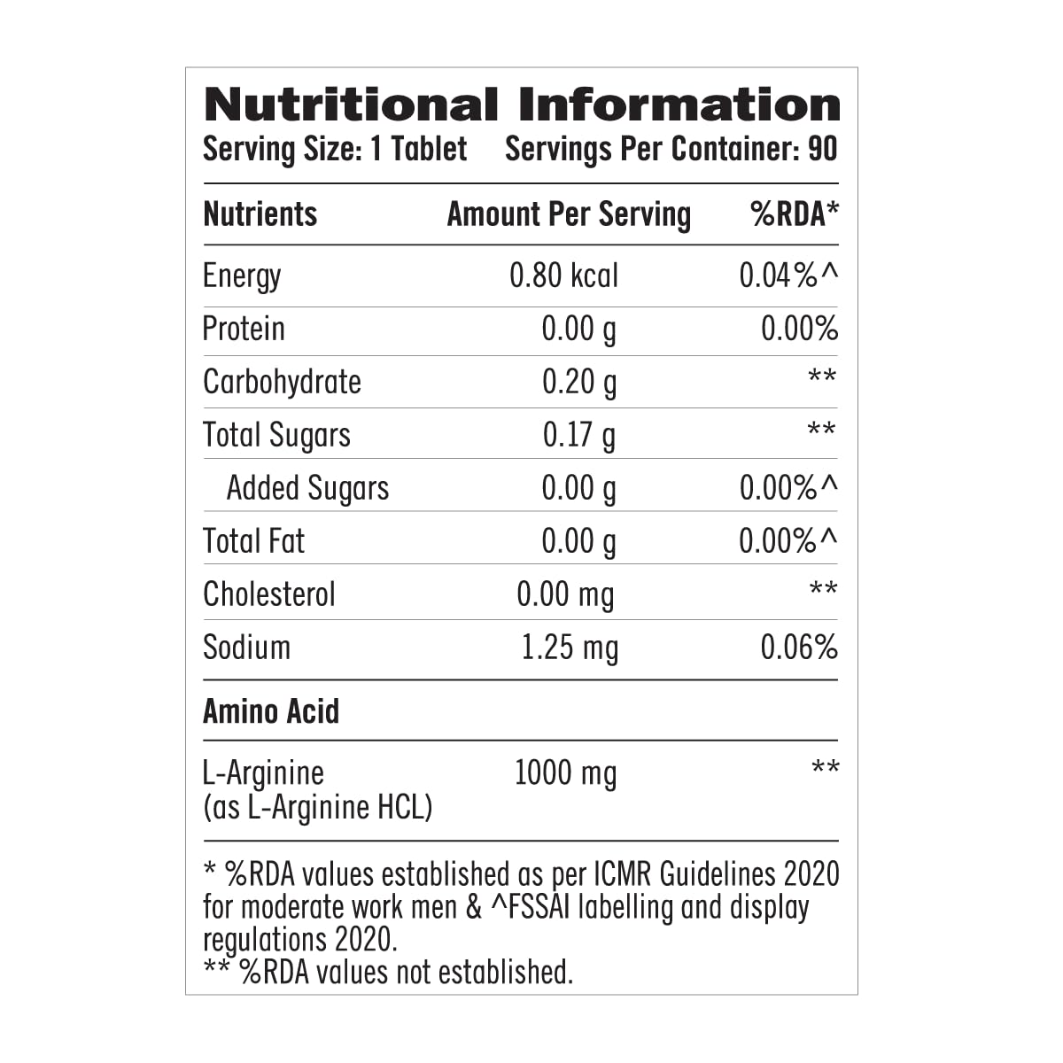 GNC L-Arginine 1000 mg | 90 Tablets | 1000mg Per Serving- image 4