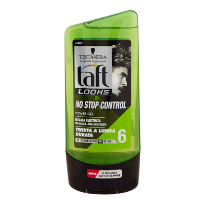 Schwarzkopf Taft Marathon Hair Gel, 72-hour hold in all weather conditions with no stickiness