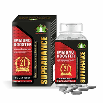 SVGH Health Care Suprahance Immuno Booster, Boost Overall Health – with Natural Ingredients, 60 Capsules