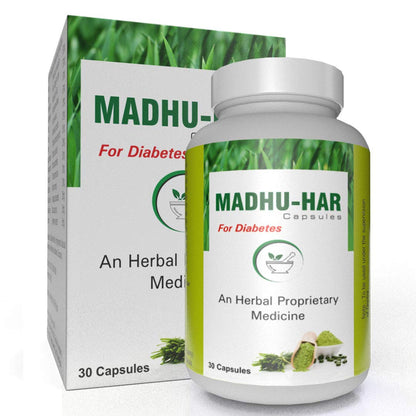 Madhuhar Herbal Capsules For Sugar – 30 Caps