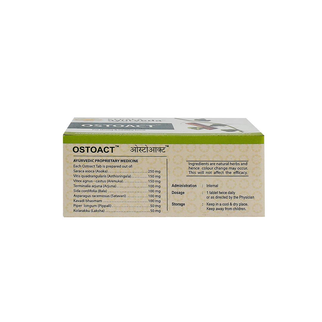 Kerala Ayurveda Ostoact Tablet - 100 Tablets- image 6
