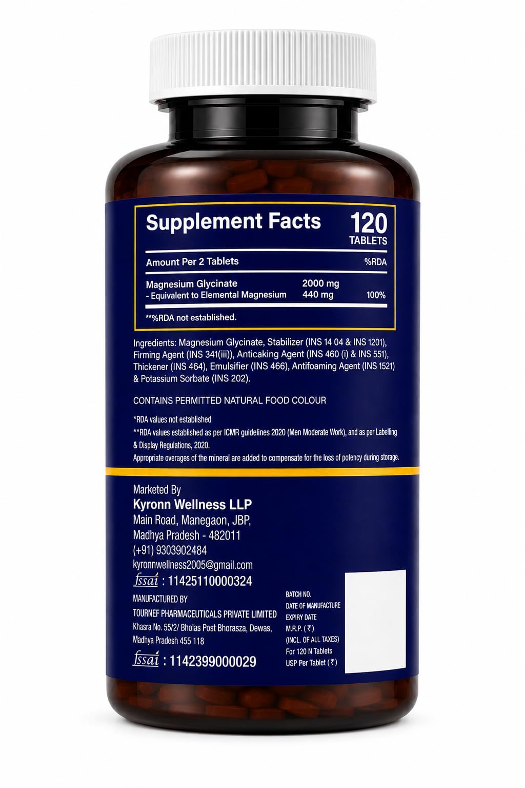 Kyronn Magnesium Glycinate