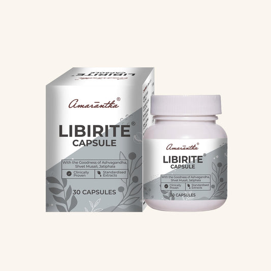 Amarantha Libirite Capsule | 30 Capsules | An Ayurvedic Capsule to Support Strength and Vitality
