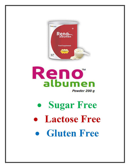 Proindia Health Care Renoalbumen 200 Grams