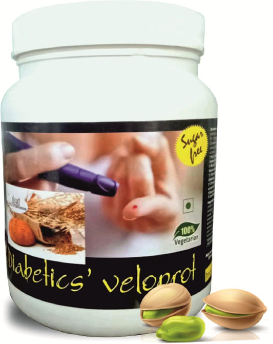 Develo Diabetic Protein Powder for diabetes Care (Pack of 1) - 1kg Elaichi Pista