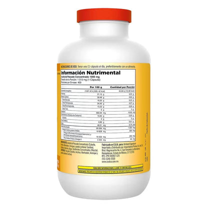 Kirkland Signature Fish oil 1000mg, 400 Count