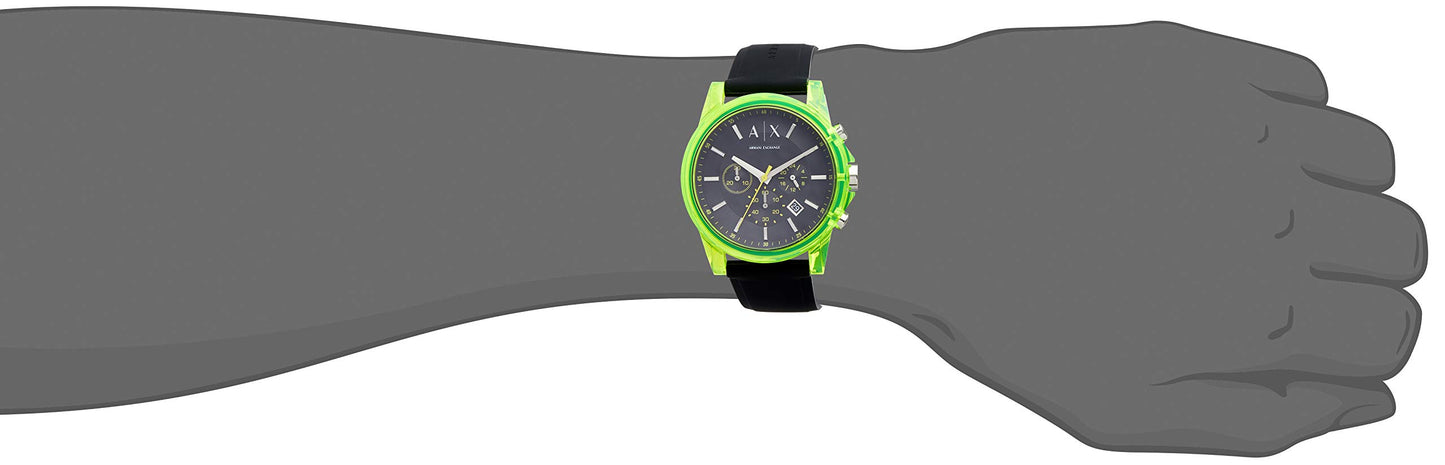 Armani Exchange Outer Banks Analog Black Dial Men's Watch-AX1337
