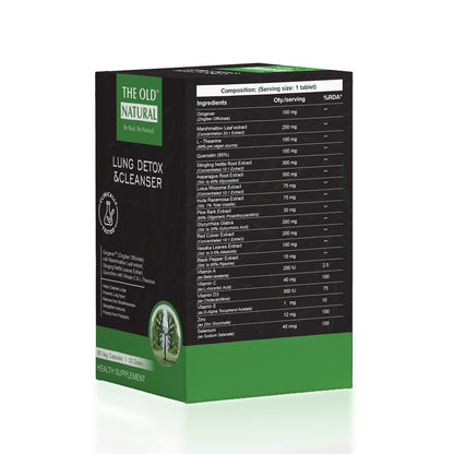 The Old Natural Lungs Detox for Smokers & Pollution – 19-in-1 Formula w- image 5