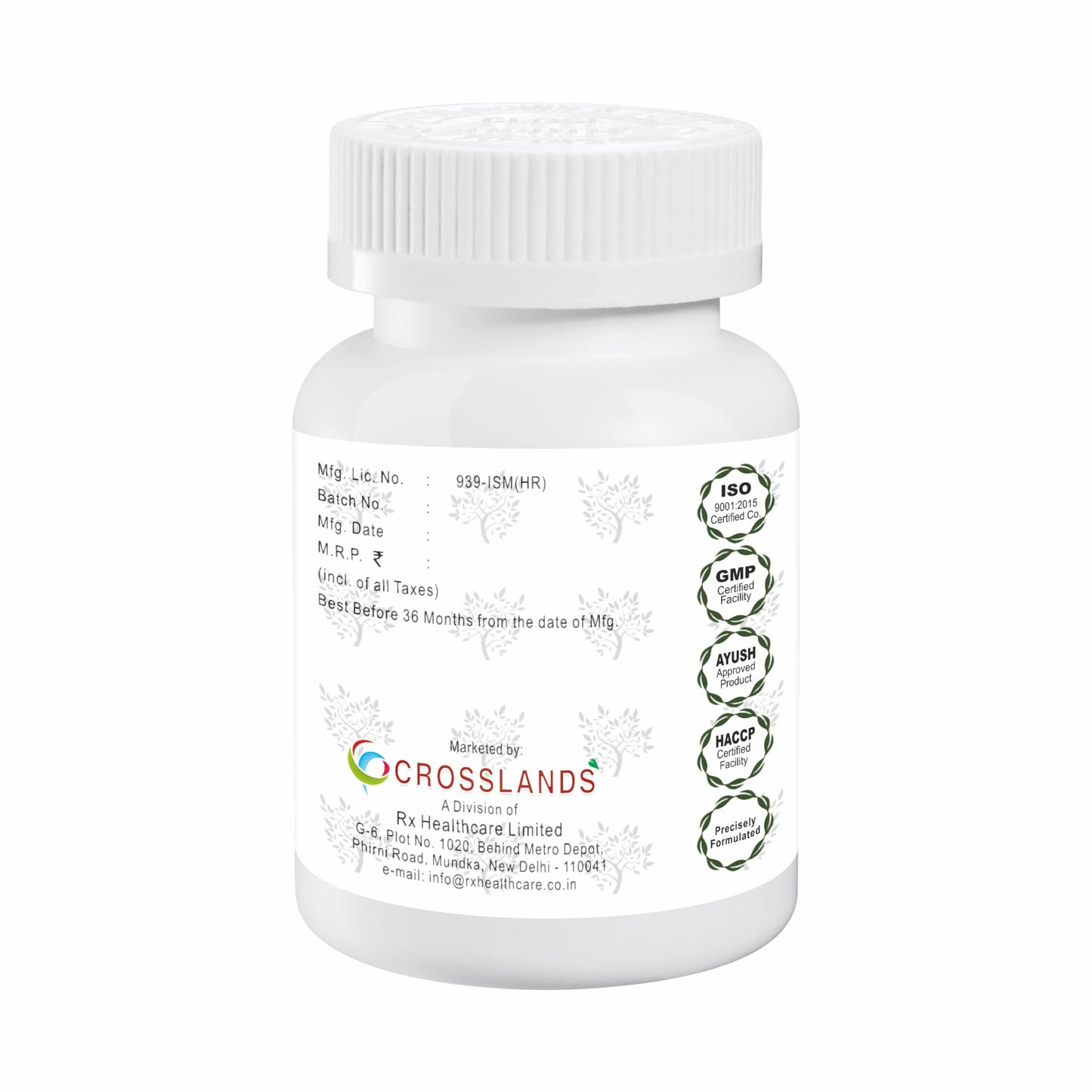 CROSSLANDS Pure Extract of Aloe Vera Capsules | 750mg | Boosts Immunity | Improves Digestion & Liver Functions | Eliminates Toxins | Helps in Weight Management | Improves Skin Quality | Removes Dead cells | Aid Wound Healing & support blood sugar levels |