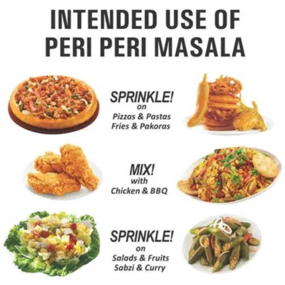Smith & Jones Peri Peri Masala Powder, Vegetable Masala (Pack of 14) 91 Grams