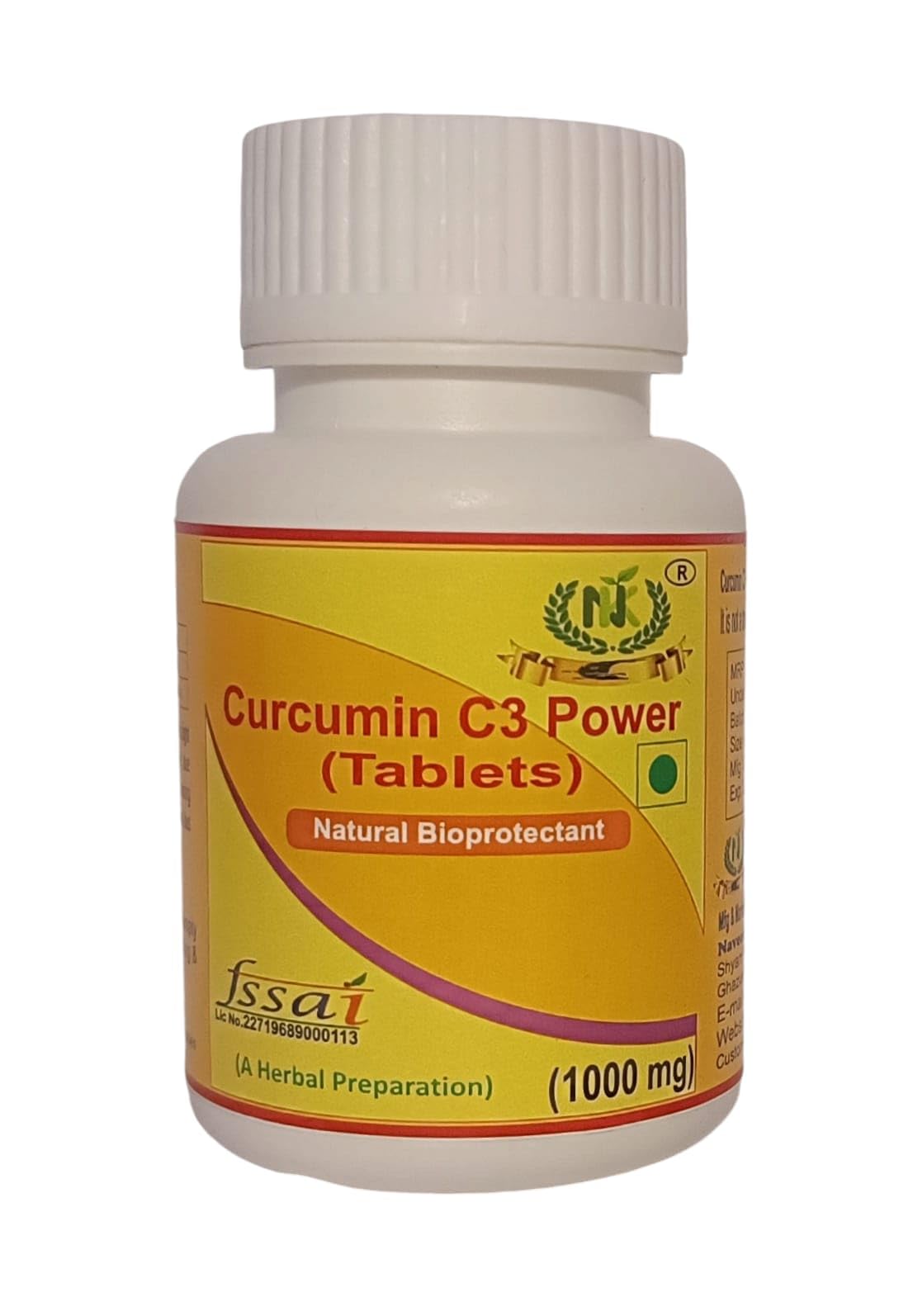Curcumin C3 Power Tablets