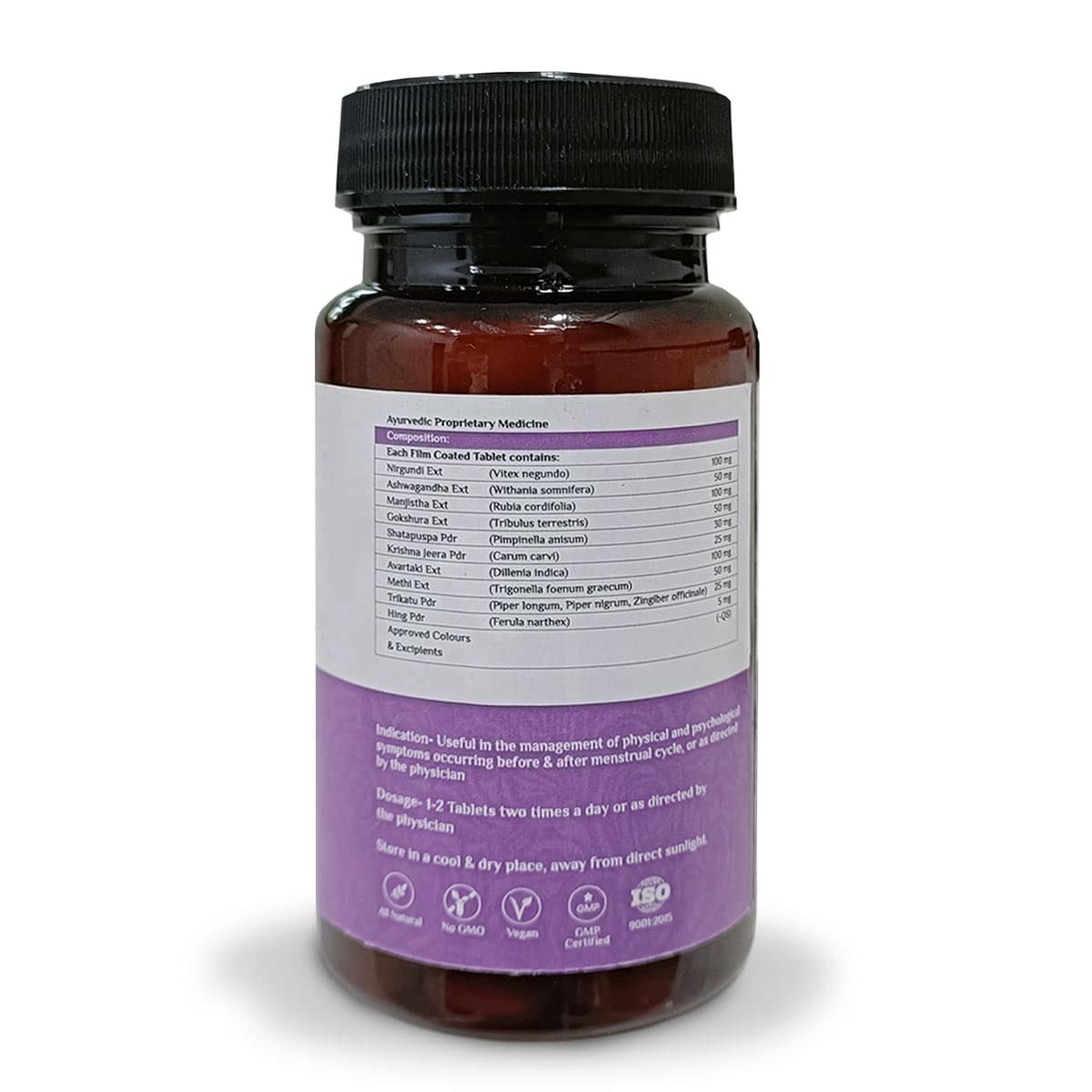 Abhinav Upasham PMS Relief from Period Cramp, Mood Swings, Headache, Bloating, Acne | Stress Free Periods Lifelong Nutritional Supplement