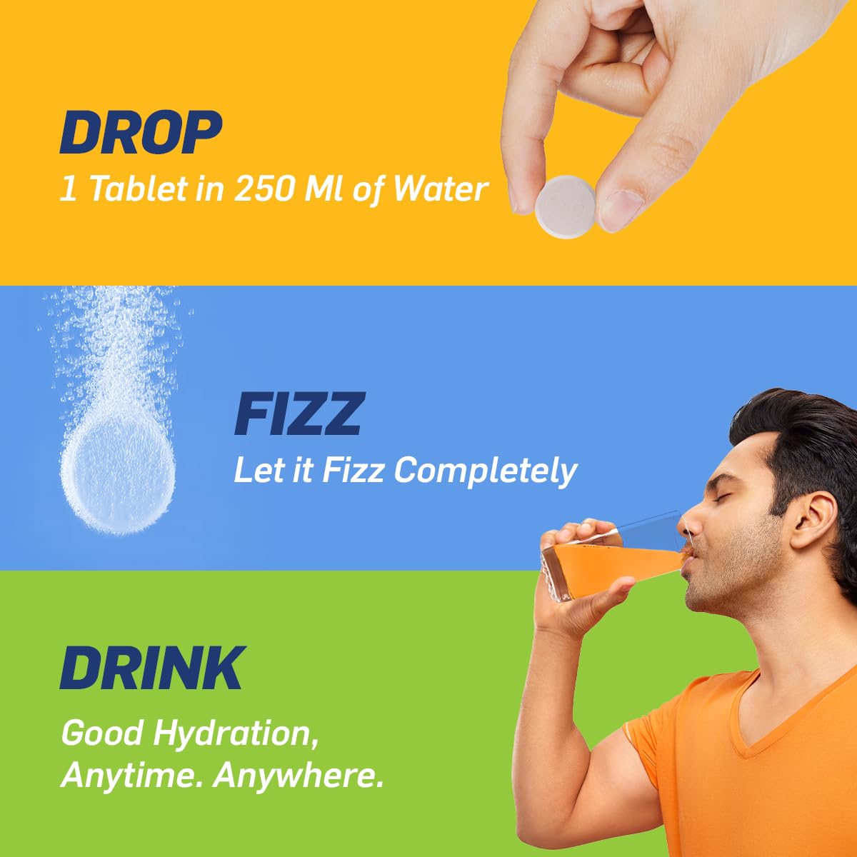 Fast&Up Reload Instant Hydration and Energy Drink - 140 Effervescent Ta- image 3