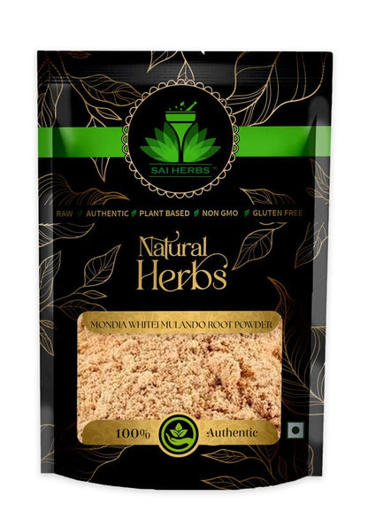 SAI HERBS Mondia Whitei Mulando Root Ayurvedic Powder - For Performance - Reliev