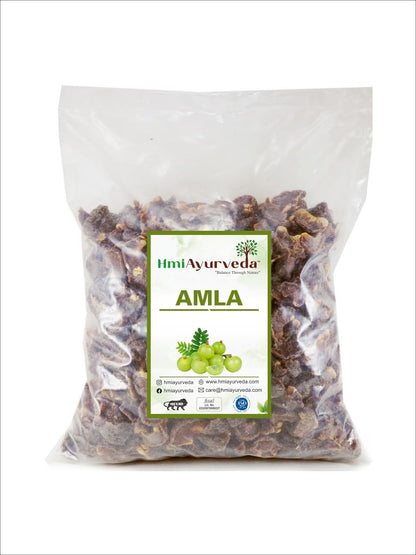 HMI AYURVEDA Triphala (Ratio 1:2:3) Raw, Whole (300 grams) - Harad, Baheda, Amla | 100% Pure and Natural, No Preservatives