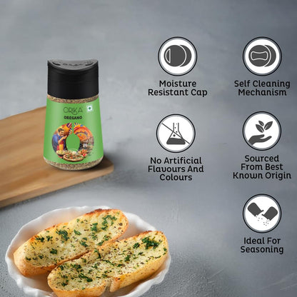 Orika Oregano Oregano Seasoning | Full Bodied Oregano Herbs | Ideal Seasoning For Pizza, Pasta, Marinades And Soups | No Artificial Flavours And Colours, 16 Gram
