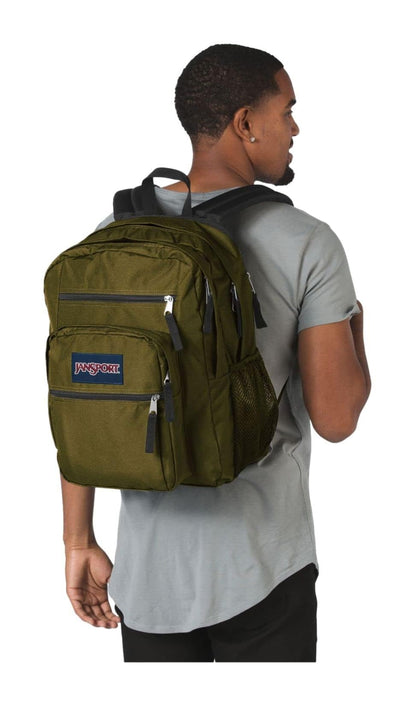 JANSPORT 34 Litres Js0A47Jk7G3 Big Student Backpack (Army Green)- image 3