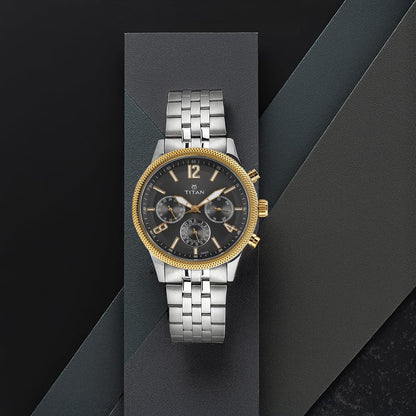 Titan Neo Analog Grey Dial Men's Watch-NM1734BM01 / NL1734BM01/NP1734BM01