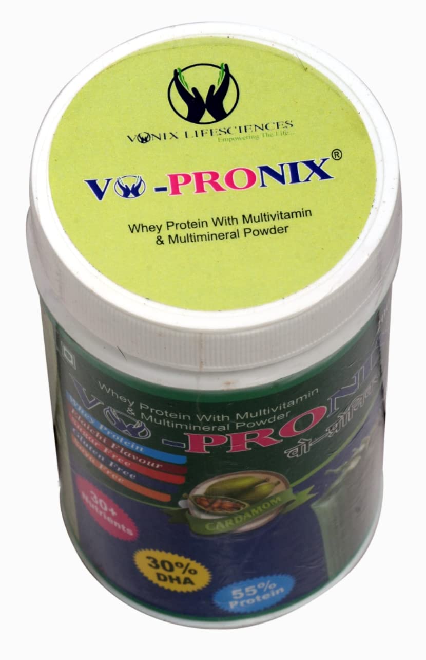 VO-PRONIX PROTIEN POWDER 200GM JAR ELAICHI
