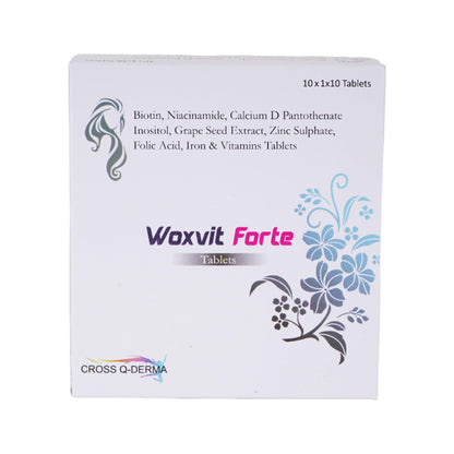 Woxvit Forte Multivitamin Capsules for Men & Women | 10 Tablets with All Vitamins & Minerals