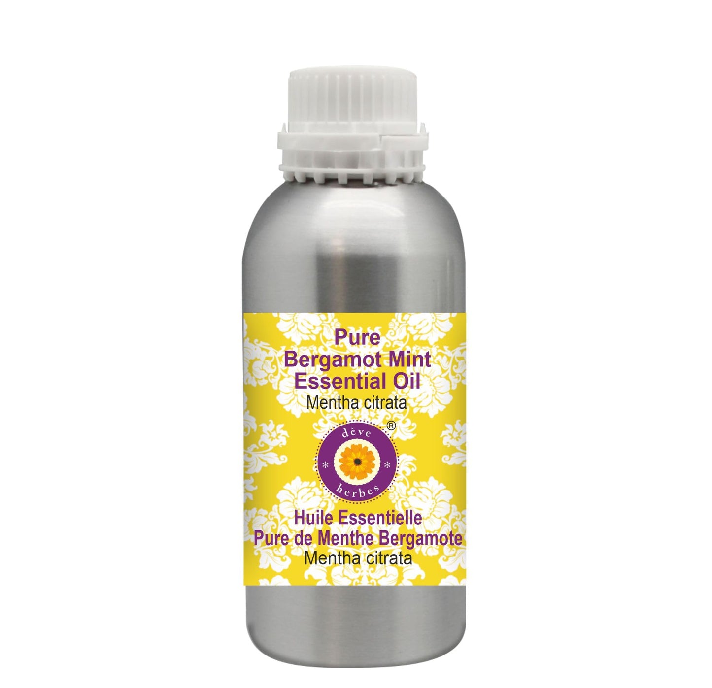 Deve Herbes Pure Bergamot Mint Essential Oil (Mentha citrata) Natural Therapeuti