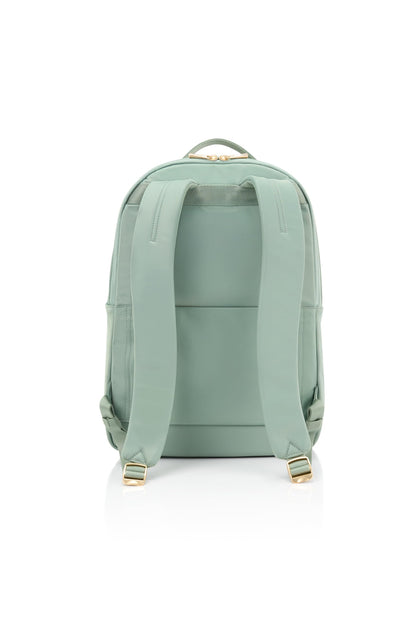 Samsonite Valerie 15.6 inch Laptop Compatibility Nylon Womens Backpack for Office in Green