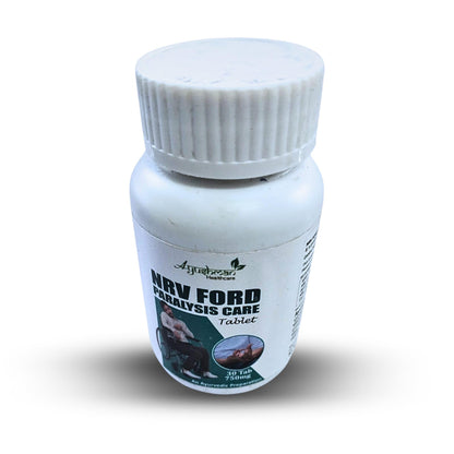 NRV Ford Paralysis Care Tablets, 750 mg, 30 Tablets, Ayurvedic Nerve Health Supplement
