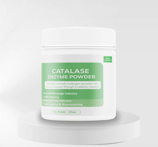 Bioven Ingredients Catalase Enzyme Powder, Non-GMO, Dietary Supplements/Food and Beverages, Broad pH Range of Activity, Excellent Thermostability, Hydrolyse Hydrogen, No Filters/Binder