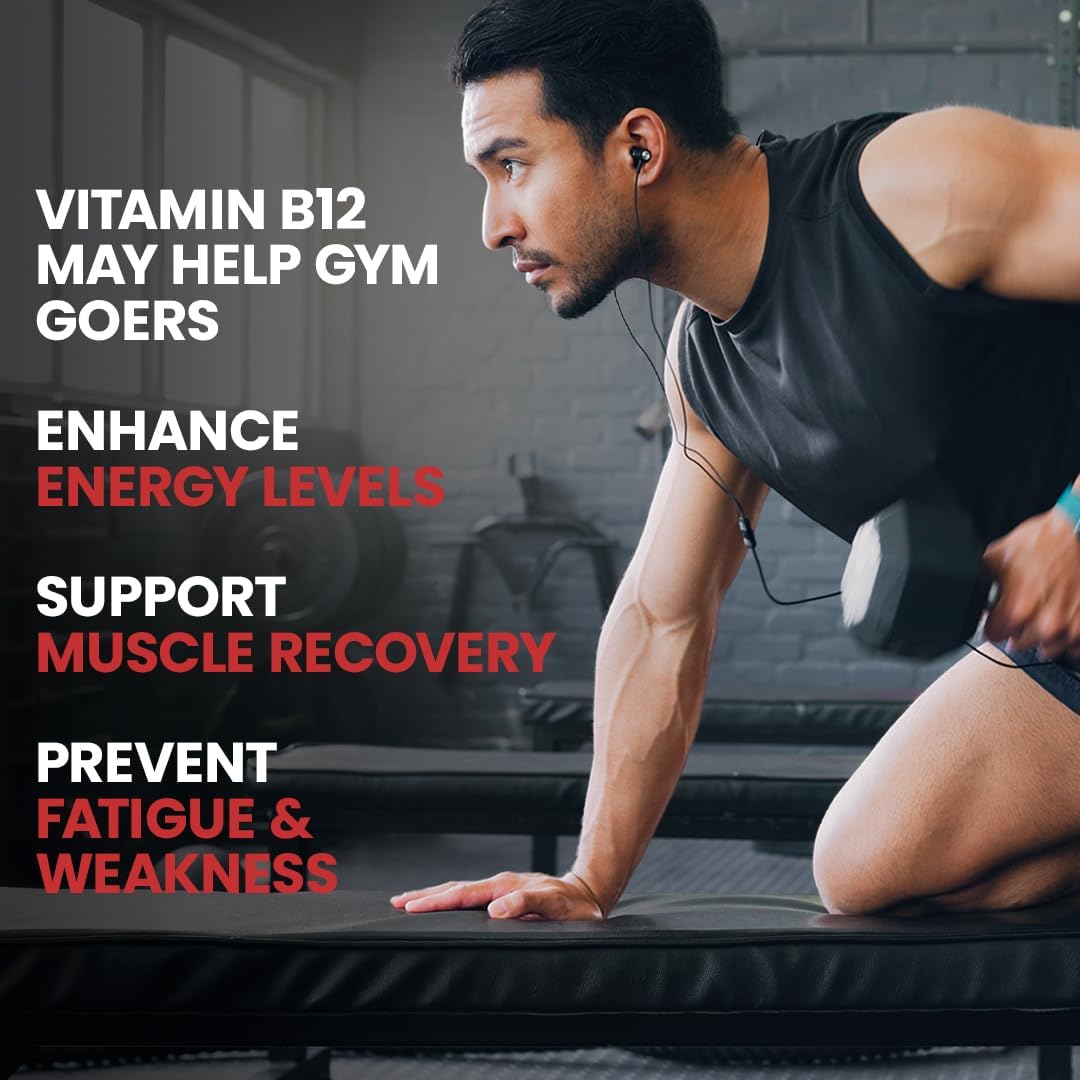 Carbamide Forte Vitamin B12 Supplements | B12 Vitamin Tablets - Methylcobalamin 1500mcg | Best Vitamin B-12 Supplement for Men & Women - 60 Tablets
