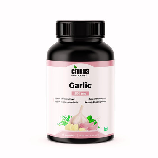 CITRUS NUTRACEUTICAL Garlic Extract 500mg Capsules