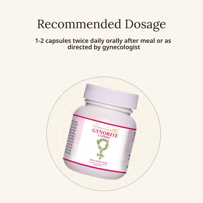 Amarantha Gynorite Capsule (30 Capsules) | Ayurvedic support for Women's Health