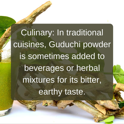 mGanna Guduchi Powder/Giloy Powder/Tinospora Cordifolia for Skin and Health Care 227gm / 0.5lbs