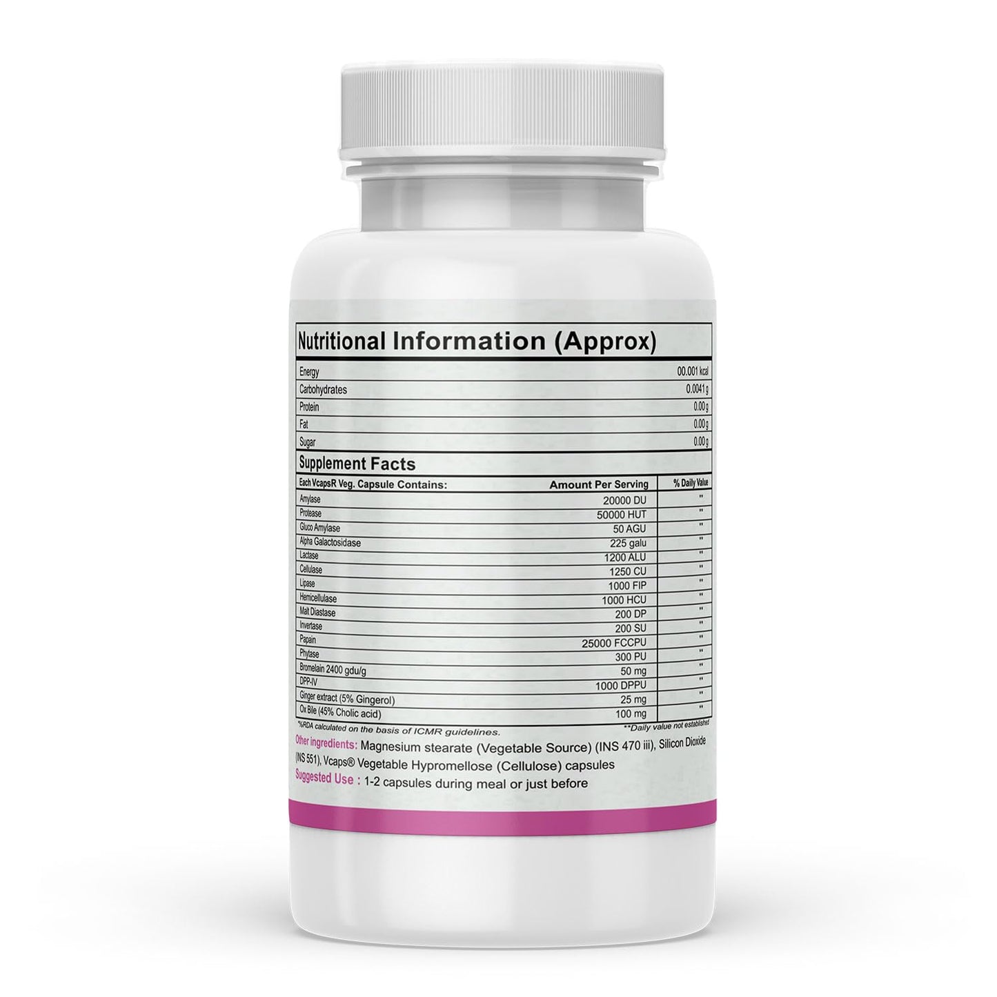 Autoimmunity Care Digest All Care – Complete Digestive Enzymes Supplement for Digestion | All-in-1 Enzymes for Digestion to Reduce Acidity, Bloating, Gas & gut Discomfort | Digestive Enzyme Tablets | 30 Caps (30 dose)