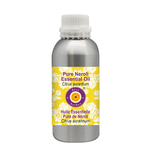 Deve Herbes Pure Neroli Essential Oil (Citrus aurantium) Natural Therapeutic Gra