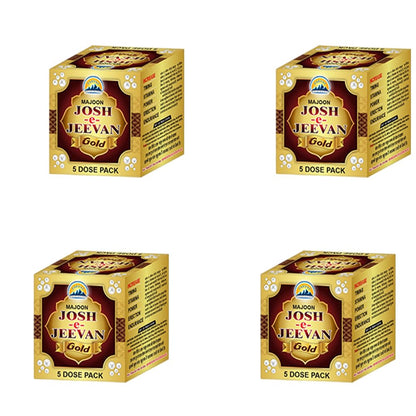 Parvat Healthcare Josh e Jeevan Gold – Premium Ayurvedic Supplement for Energy & Endurance | Improves Over All Health & Body Wellness (Pack of 1)