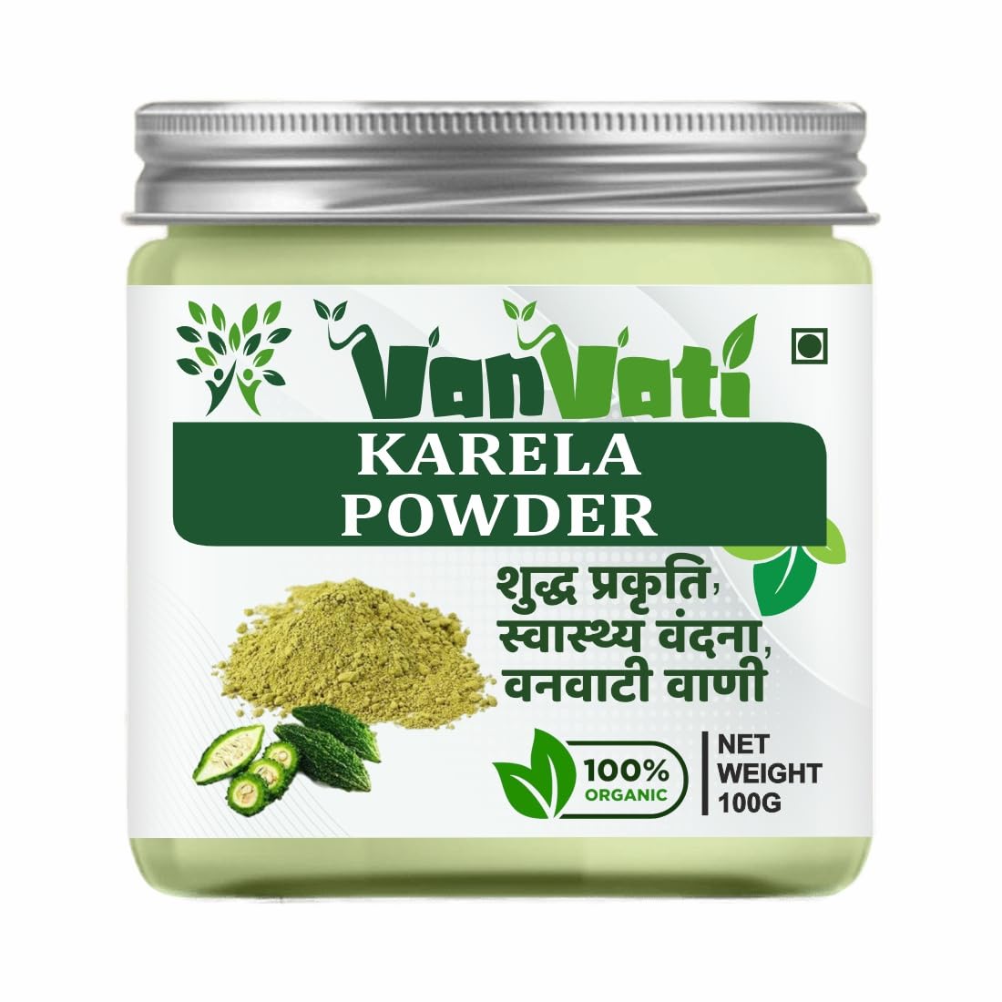 VANVATI Premium Karela Powder Herbal For Health Care And Wellness Powder 100gm
