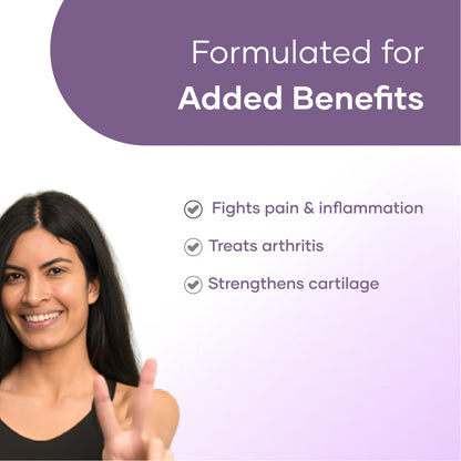 Saturn by GHC Plant Based Joint Support Tablet - 60 Tablet (Pack of 1) | With Glucosamine, Chondriotin, MSM Supplements & Herbal Extract for Strengthening Joints