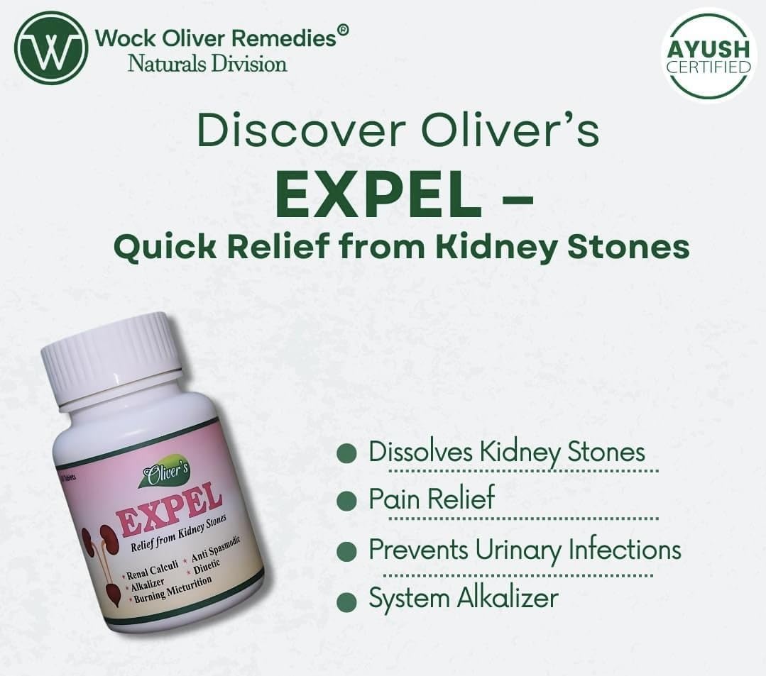 Oliver’s EXPEL Tablets | Herbal Kidney Support Supplement for Urinary Health & Detox | Supports Kidney Function & Urinary Comfort | Diuretic Support | Daily Wellness Formula