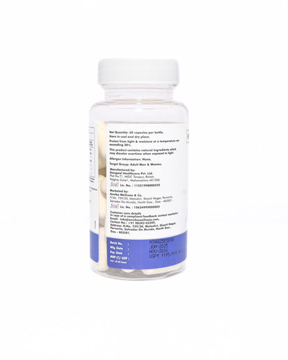 ANVIKA Triple Magnesium Complex 1000 mg Chelated Magnesium Glycinate, Citrate & Threonate | Mg³ Formula | 60 Capsules | Supports Bone Health, Muscle Relaxation & Restful Sleep | Nutraceutical Supplement for Men & Women (1)