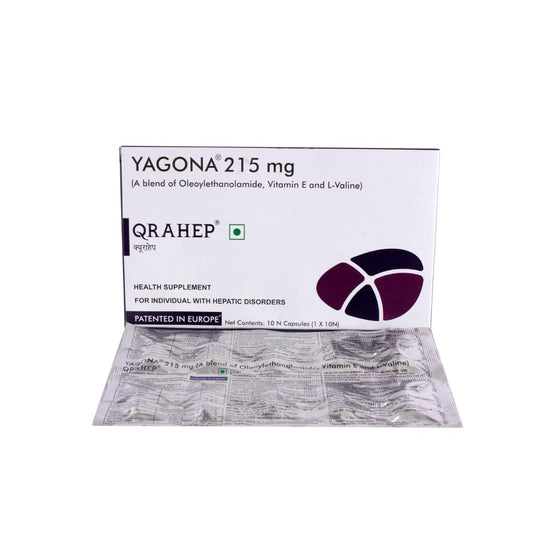 Qrahep - Strip of 10 Capsules