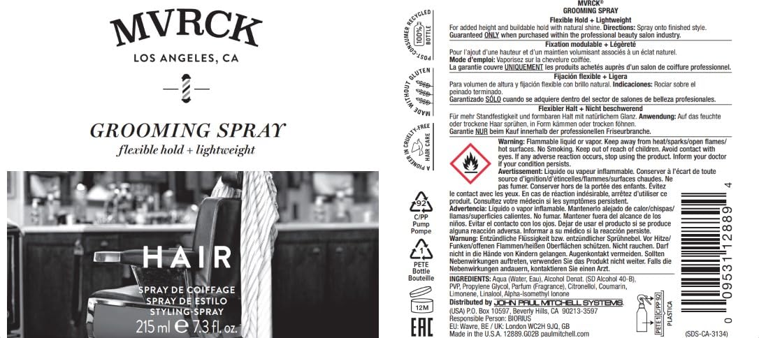 Paul Mitchell MVRCK by MITCH Grooming Spray 215ml