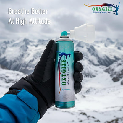 Oxygize Portable High Purity 10l Oxygen Can Fresh Breathing Medical Oxygen Cylinder With Mask Use For Health Care Supplement, Outdoor Sports, Trekking And Hiking Canister, Home First Aid Kit (4)