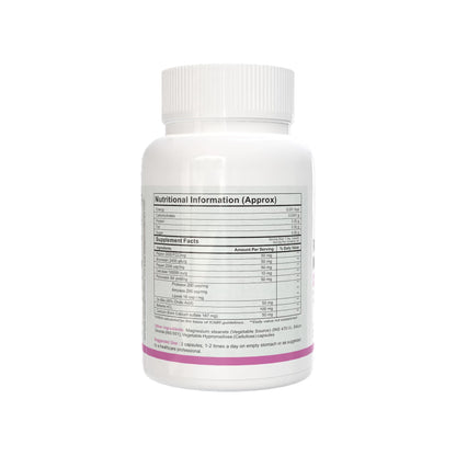 Autoimmunity Care Pancreatic Multi-Enzyme Care | High-Potency Digestive Enzymes & Pancreatin Capsules | Pancreas Supplements, Liver & Gallbladder Support | Gut Health & Digestion Support | 60 Caps (60 doses)
