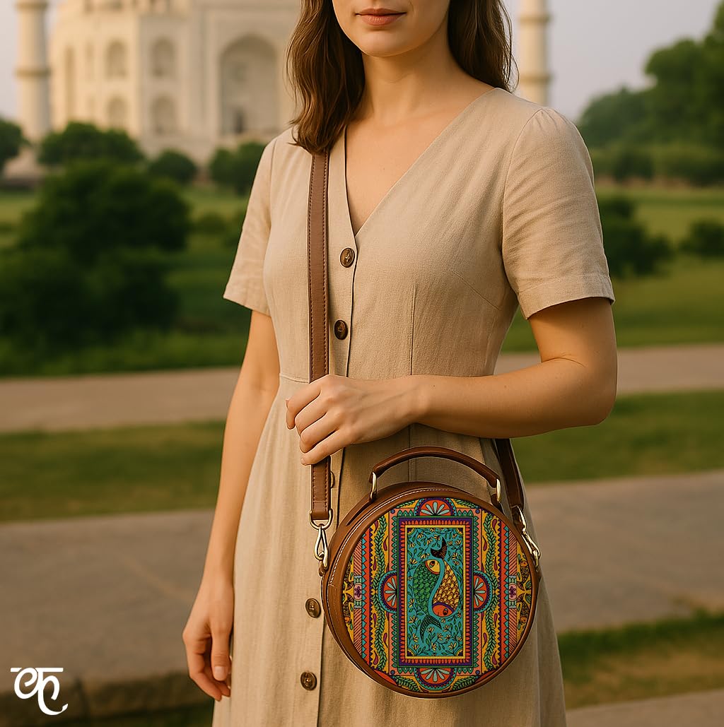 Kalankit Rakhi Gift For Sister | Side Sling Purse For Girls, Sling Bag For Women, Travel Crossbody Bags, Stylish Cross Sling Bags for Woman | Rakshabandhan Gift, Gifts For Sister On Rakhi