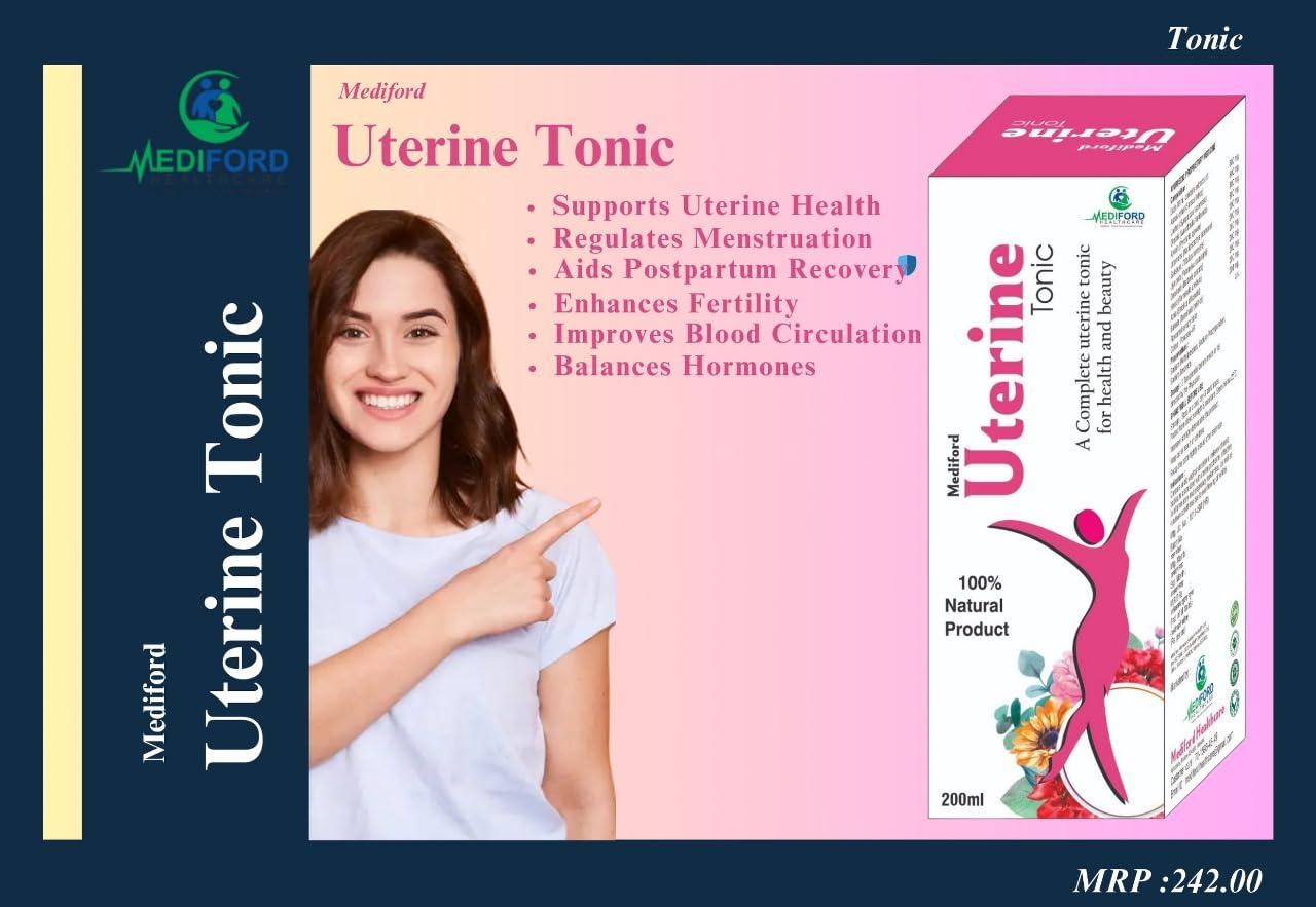 Mediford Uterin Tonic Natural Health Supplement, 200ml